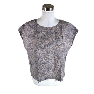 Unisex Nanso - Lühikeste käistega pluus, suurus 40 - Beige (1)