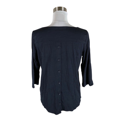Unisex Nanso - Trikotaažist pluus, suurus 38 - Must (2)