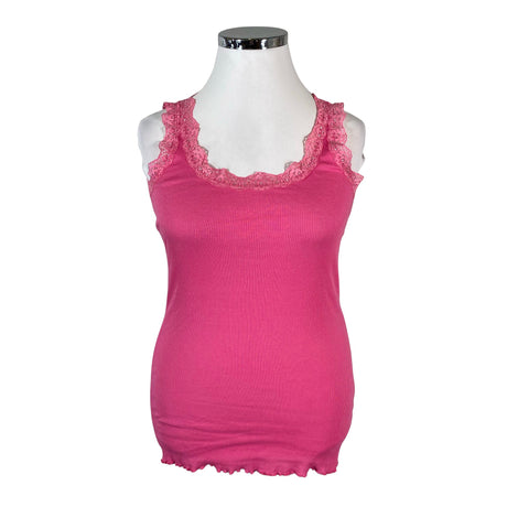 Unisex Zizzi - Trikotaažist topp, suurus 42 - Roosa ()