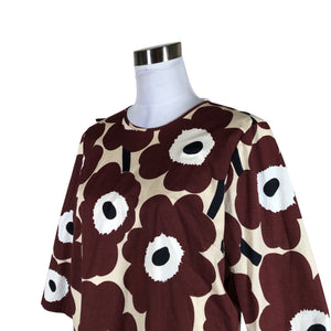 Unisex Marimekko - Mitteveniv kleit, suurus 38 - Veinipunane (3)