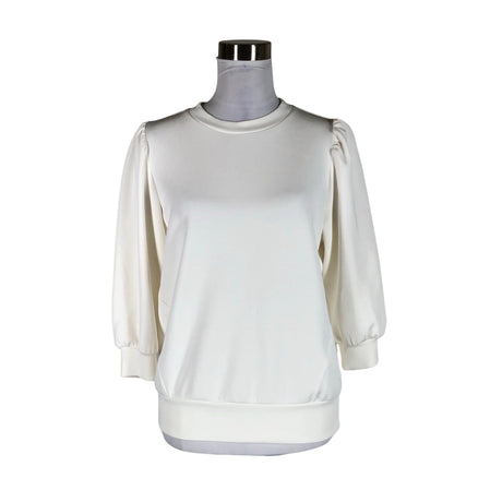 Unisex Selected - Dressikangast pluus, suurus 38 - Looduslik valge ()