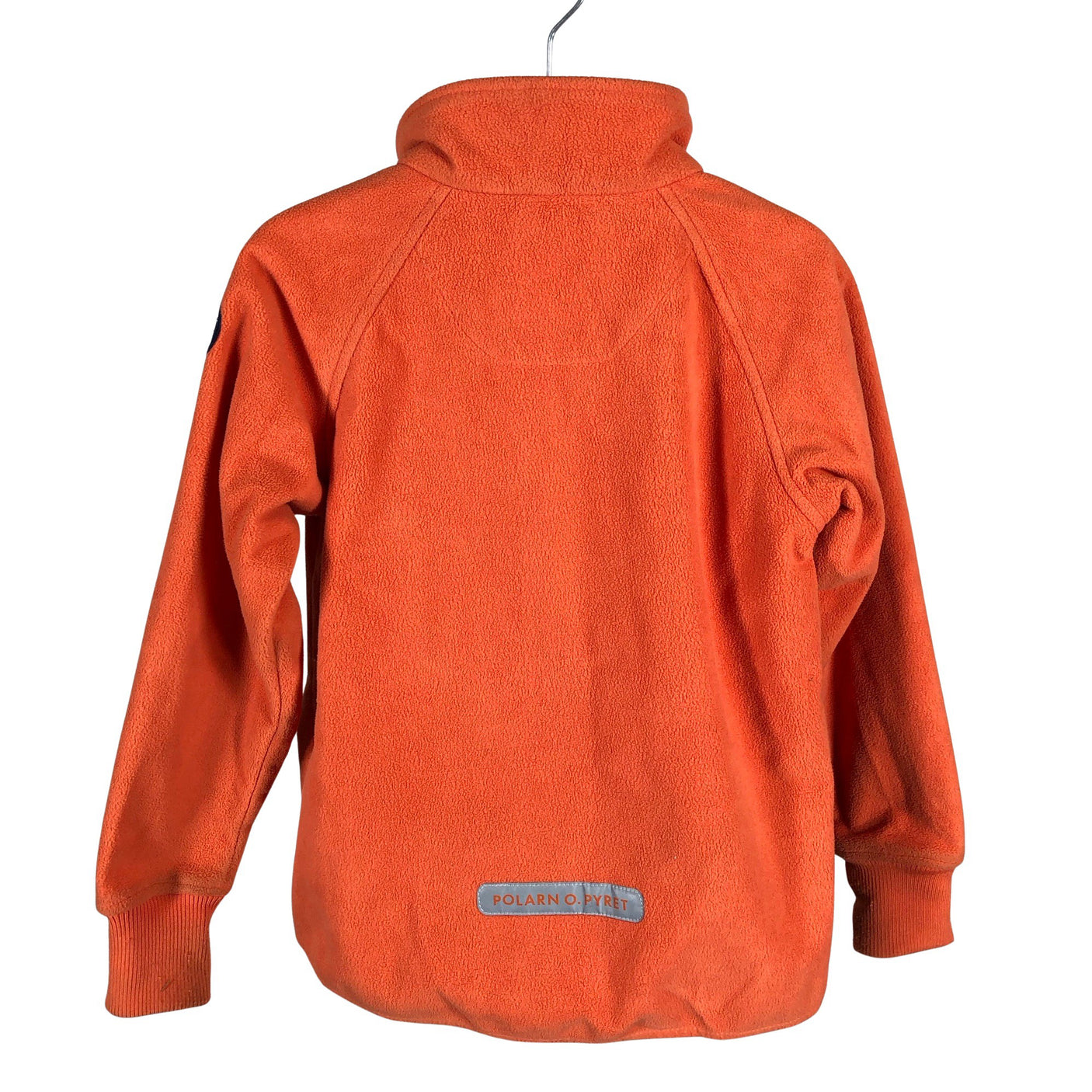 Unisex Polarn O. Pyret - Fliisjakk, suurus 110 - 116 - Oranž (2)