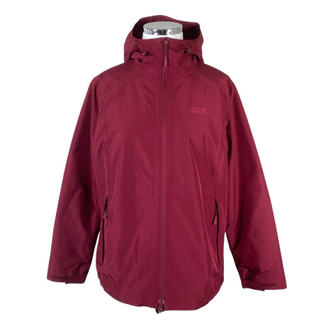 Unisex Jack Wolfskin - Õhem talvejope, suurus 44 - Veinipunane ()