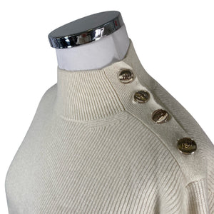 Unisex Balmuir - Kampsun, suurus 40 - Looduslik valge (3)