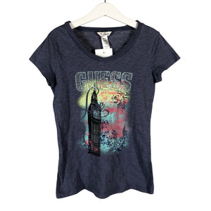 Unisex Guess - Trikotaažist tuunika, suurus 122 - 128 - Sinine (1)