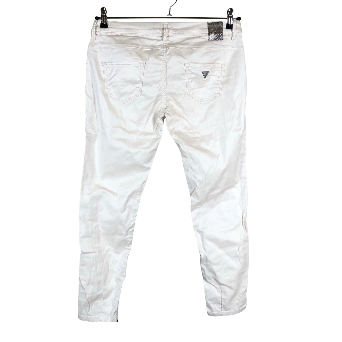 Unisex Guess - Mittevenivad püksid, suurus W30 - Looduslik valge (2)