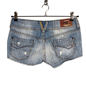 Unisex Tommy Hilfiger - Teksast lühikesed püksid, suurus W28 - Helesinine (2)