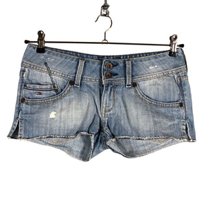 Unisex Tommy Hilfiger - Teksast lühikesed püksid, suurus W28 - Helesinine (1)