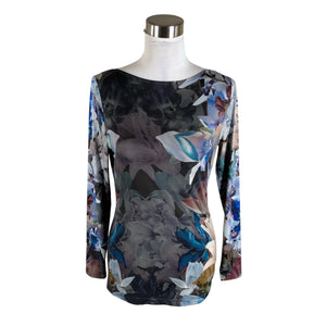 Unisex Monton - Trikotaažist pluus, suurus 38 - Sinine (1)