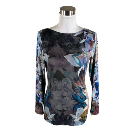 Unisex Monton - Trikotaažist pluus, suurus 38 - Sinine ()