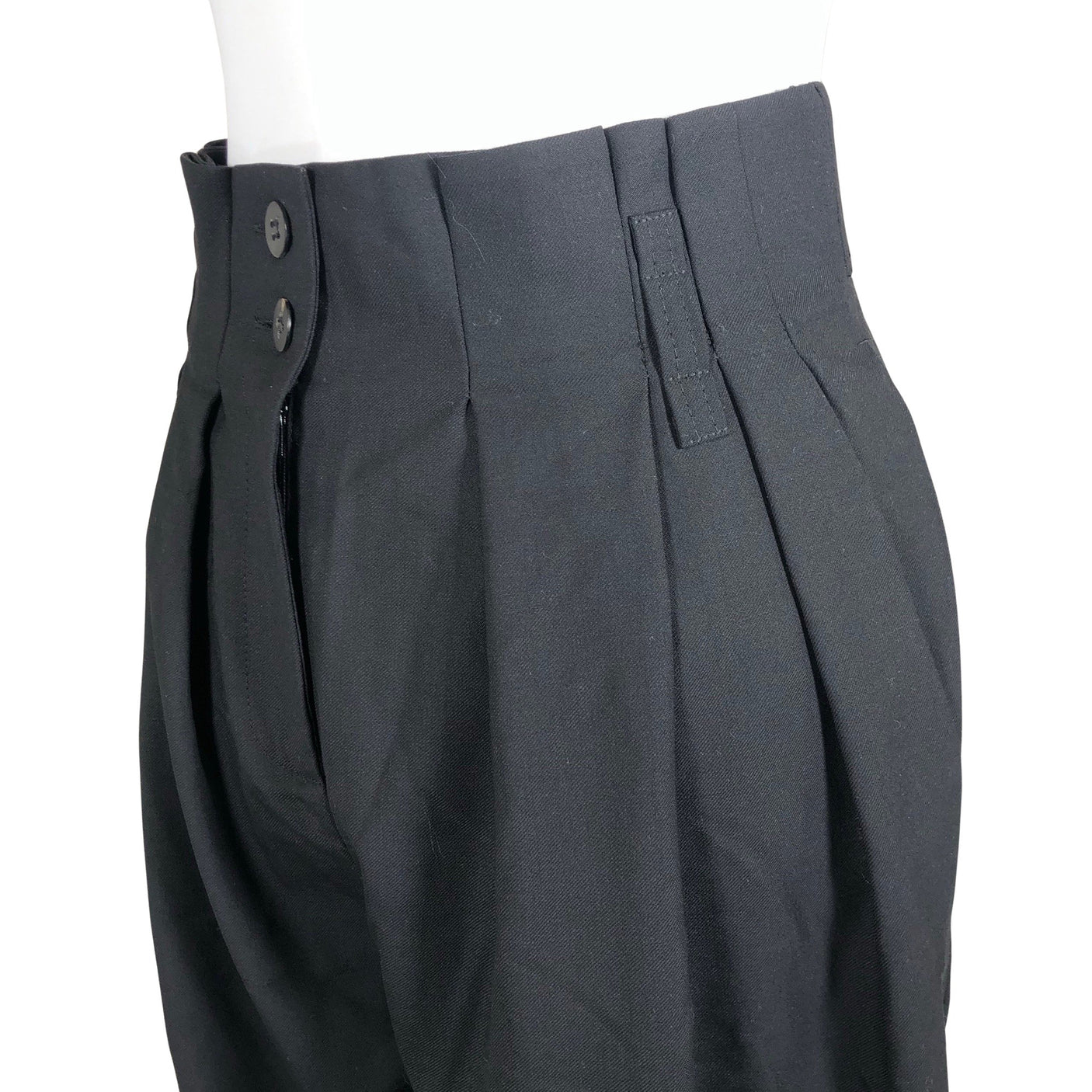 Unisex MaxMara Studio - Mittevenivad püksid, suurus 36 - Must (3)