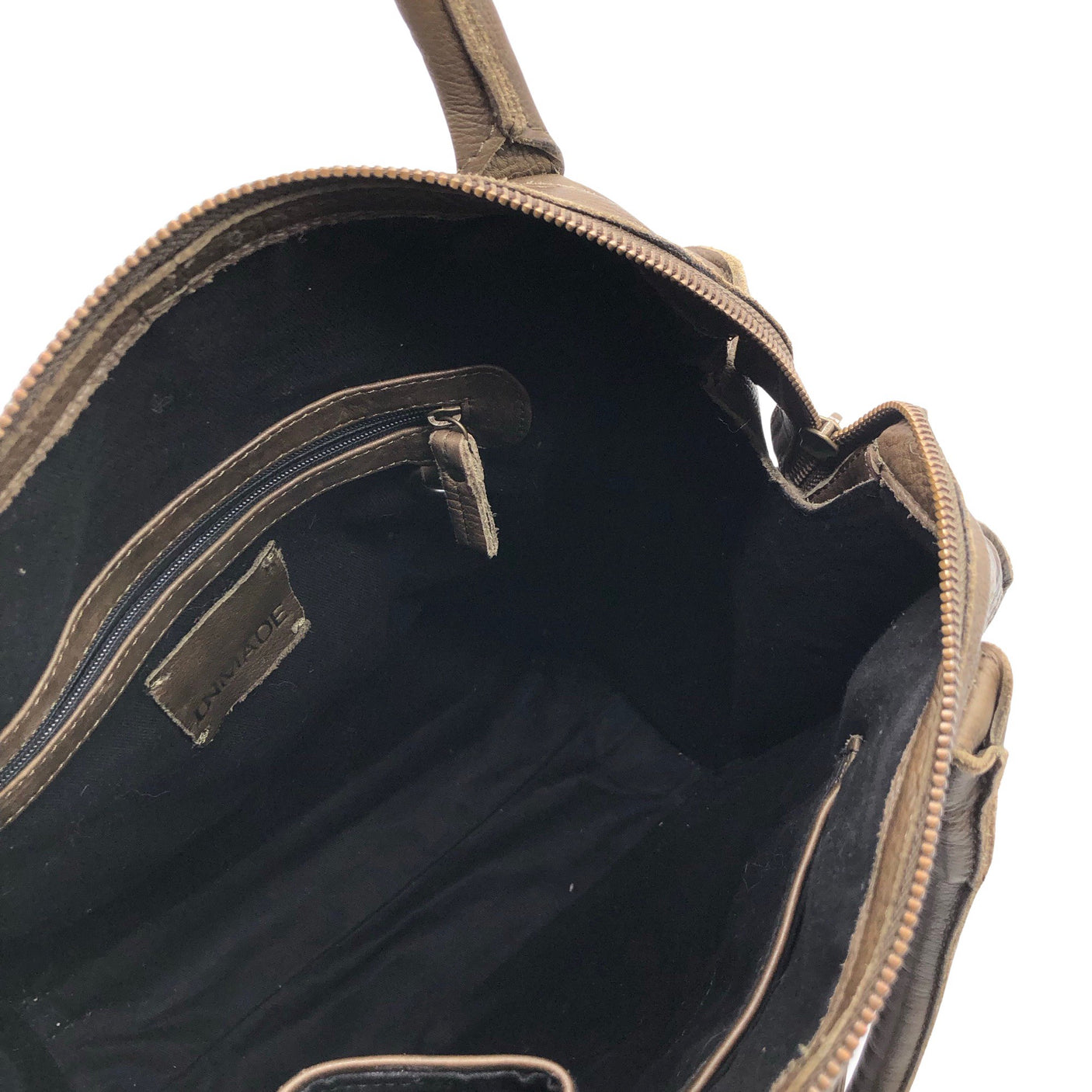 Unisex Unmade - Käekott, suurus Maxi - Pruun (3)