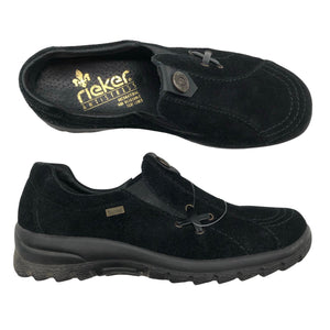 Unisex Rieker - Mokassiinid, suurus 38 - Must (1)