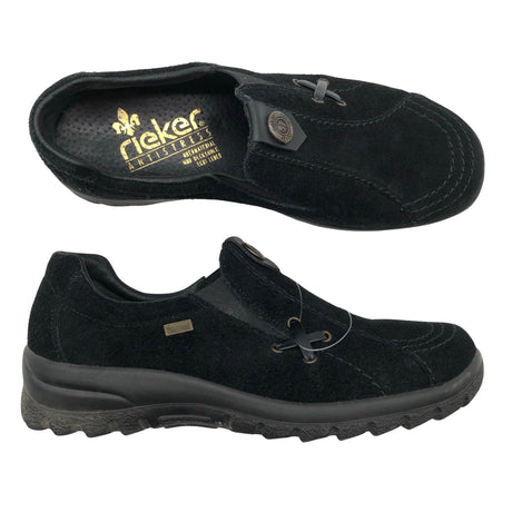 Unisex Rieker - Mokassiinid, suurus 38 - Must ()