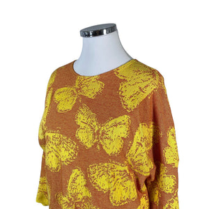 Unisex Hurmås - Kootud kleit, suurus One size - Kollane (3)