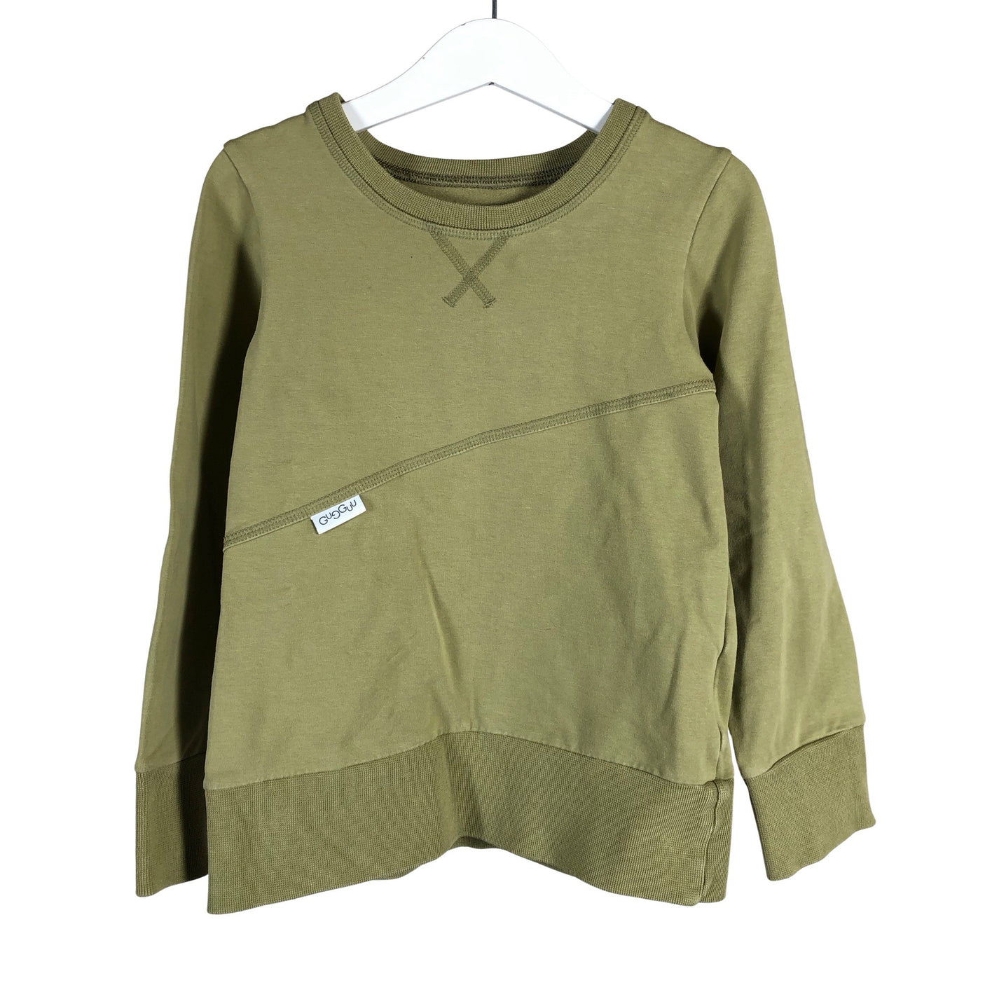 Unisex Gugguu - Dressikangast pluus, suurus 116 - 122 - Roheline (1)