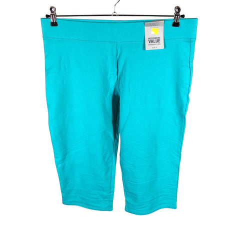 Unisex Marks&Spencer - Trikotaažist poolpikad püksid, suurus 42 - Türkiis ()