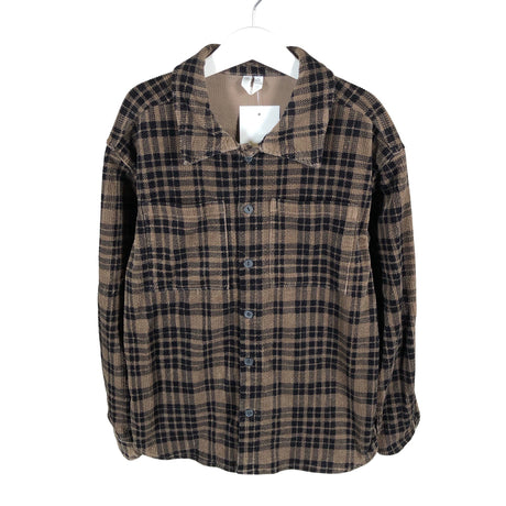 Unisex Arket - Flanellsärk, suurus 128 - 134 - Pruun ()