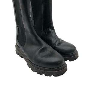 Unisex Flattered - Poolsaapad, suurus 37 - Must (2)