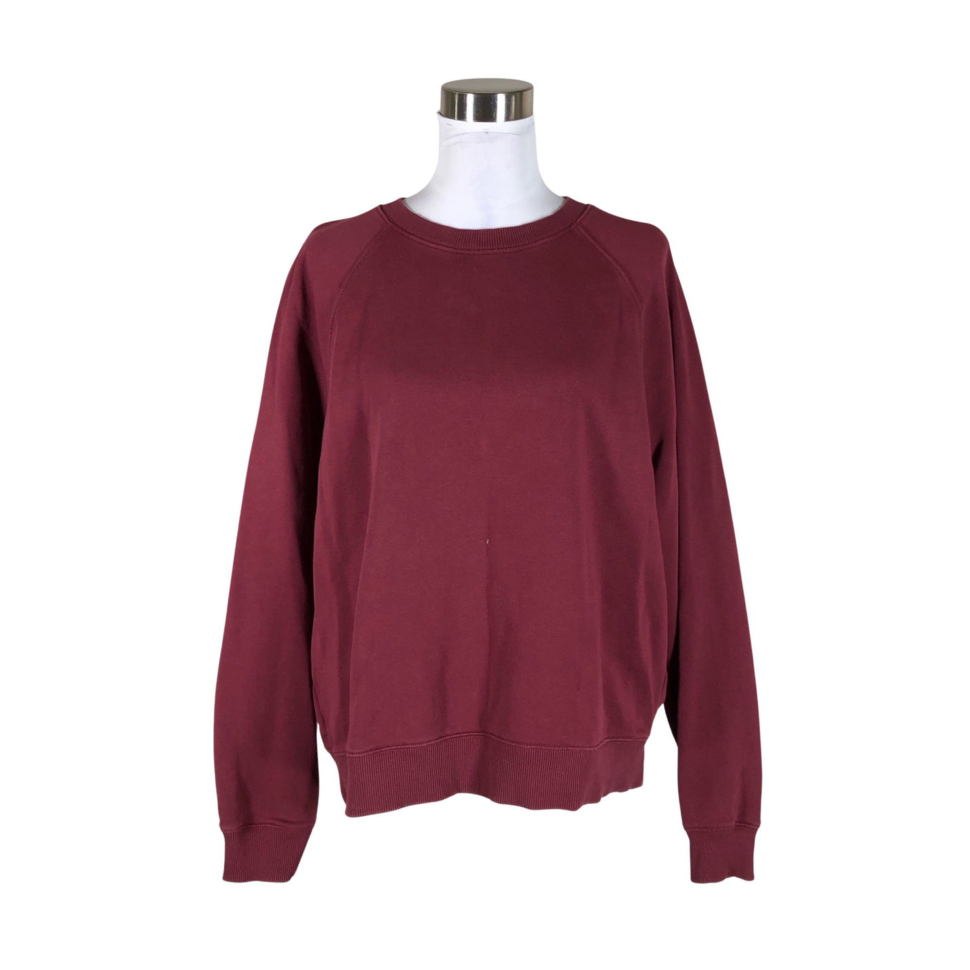 Unisex Arket - Dressikangast pluus, suurus 38 - Veinipunane (1)