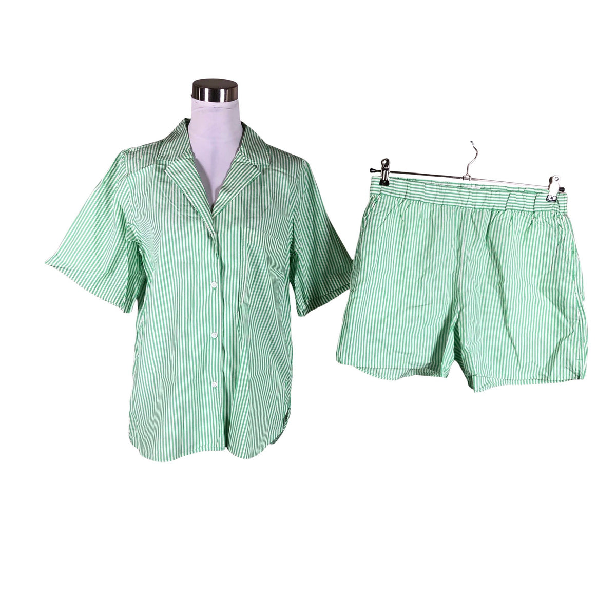 Unisex Arket - Lühike pükskostüüm, suurus 38 - Roheline (1)