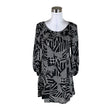 Unisex Nanso - Trikotaažist tuunika, suurus 36 - Must ()