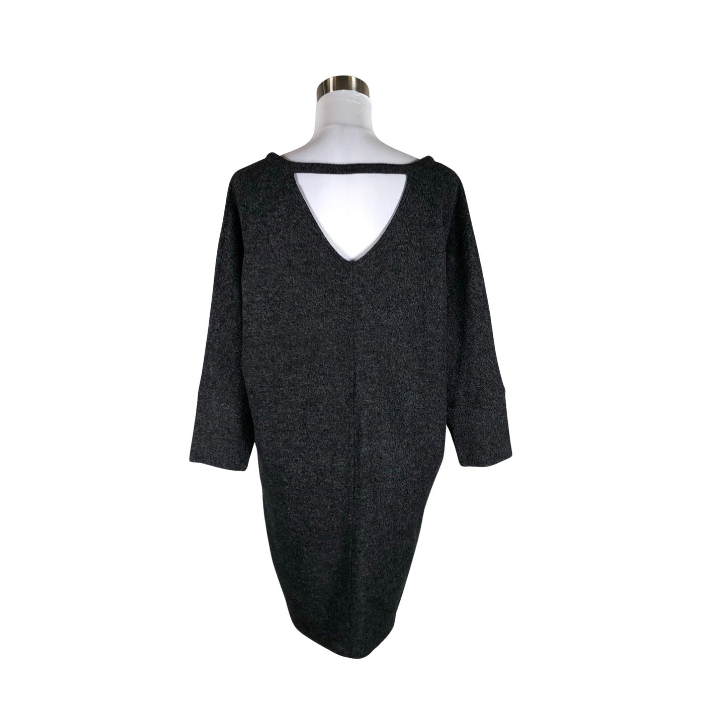 Unisex Esprit - Kootud kleit, suurus 38 - Hall (2)