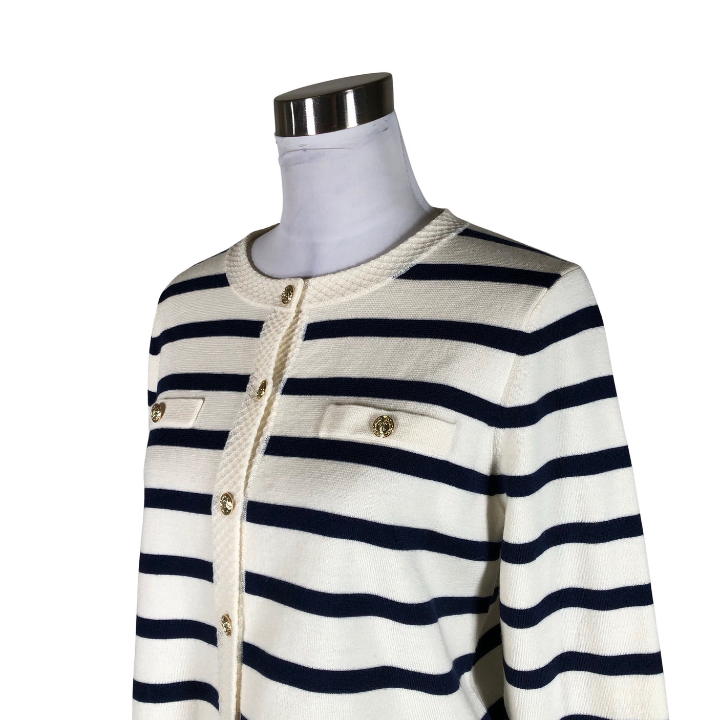 Unisex Lilysilk - Kardigan, suurus 38 - Valge (3)