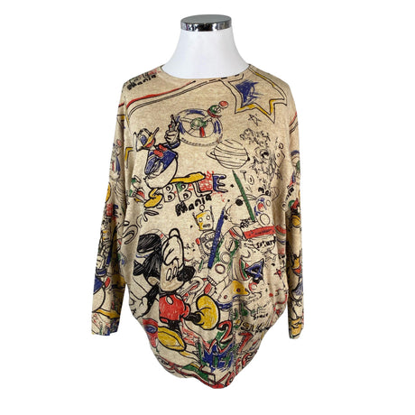 Unisex Purplish London - Kootud tuunika, suurus 42 - Beige ()