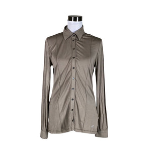 Unisex Marc Aurel - Trikotaažist pluus, suurus 40 - Pruun (1)