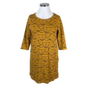 Unisex NOSH - Dressikangast kleit, suurus 44 - Kollane (1)