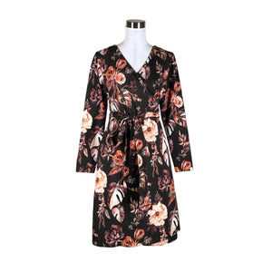 Unisex Nakoa - Trikotaažist kleit, suurus 40 - Pruun (1)