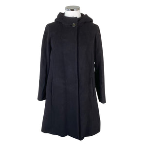 Unisex Cinzia Rocca - Villane mantel, suurus 44 - Must (1)