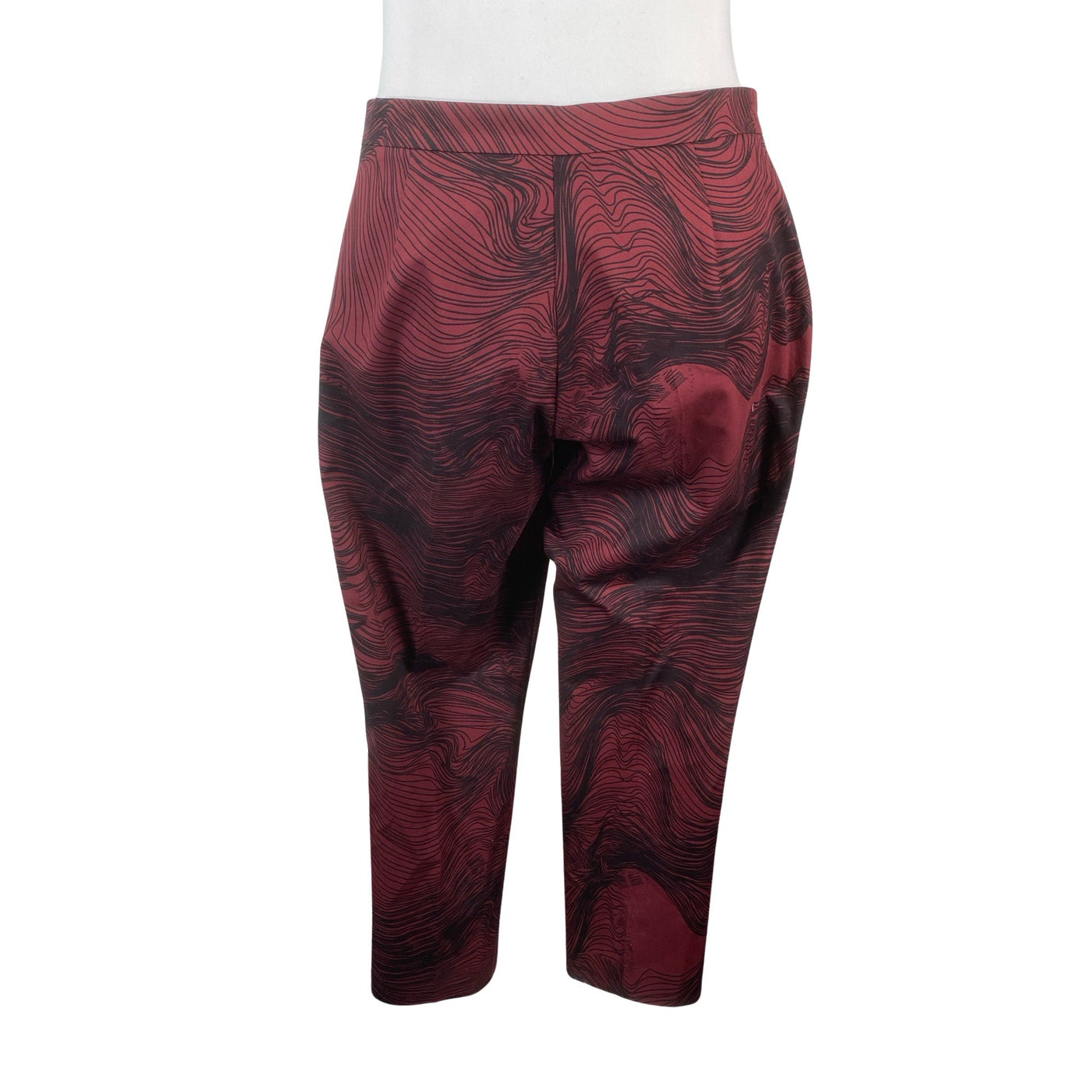 Unisex Marimekko - Viigipüksid, suurus 44 - Veinipunane (2)
