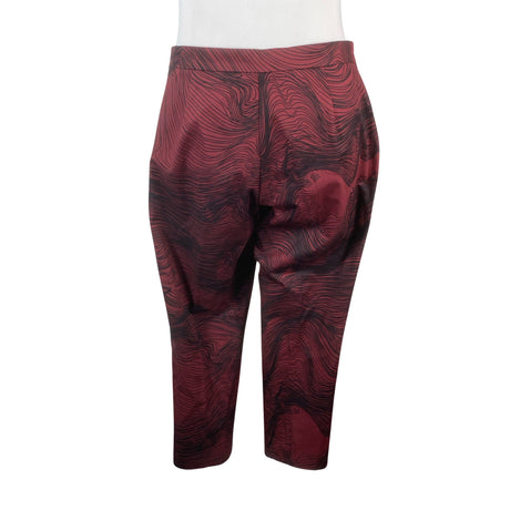 Unisex Marimekko - Viigipüksid, suurus 44 - Veinipunane (2)