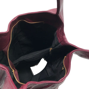 Unisex Maison Héritage - Käekott, suurus Maxi - Veinipunane (2)
