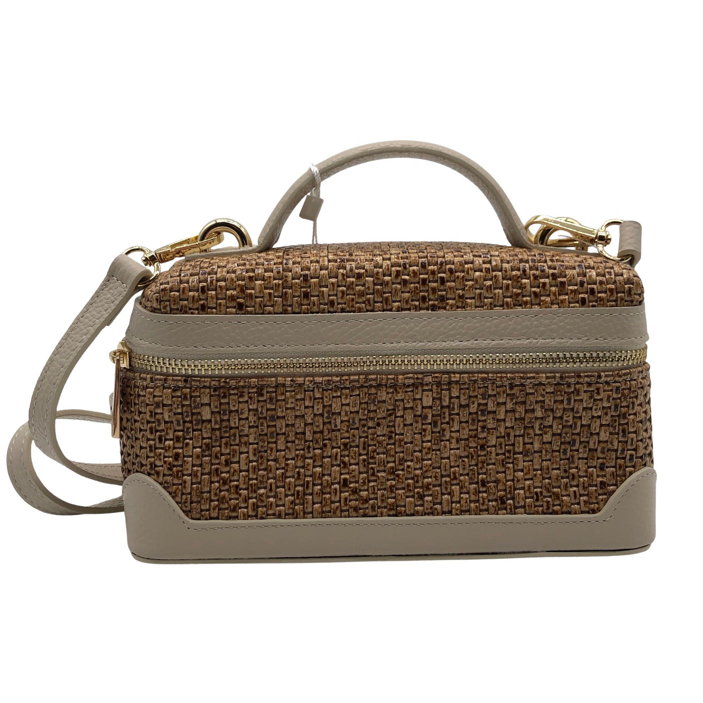 Unisex Maison Héritage - Käekott, suurus Mini - Beige (1)