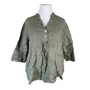 Unisex Wilhelmiina - Pluus, suurus 44 - Roheline (1)