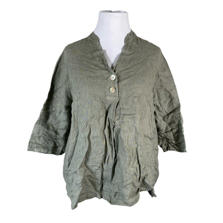 Unisex Wilhelmiina - Pluus, suurus 44 - Roheline ()