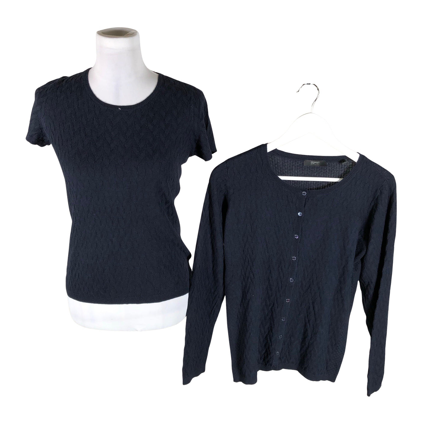 Unisex Esprit - Kardigan, suurus 38 - Sinine (1)