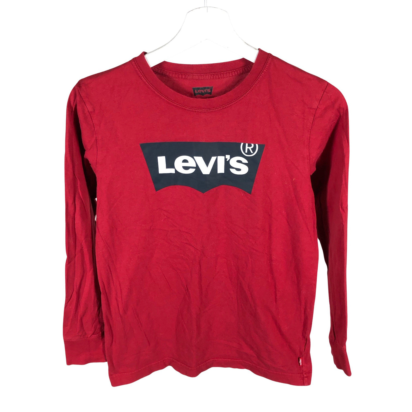 Unisex Levi's - Trikotaažist pluus, suurus 170 - 176 - Punane (1)