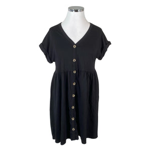 Unisex Yours - Trikotaažist kleit, suurus 44 - Must (1)