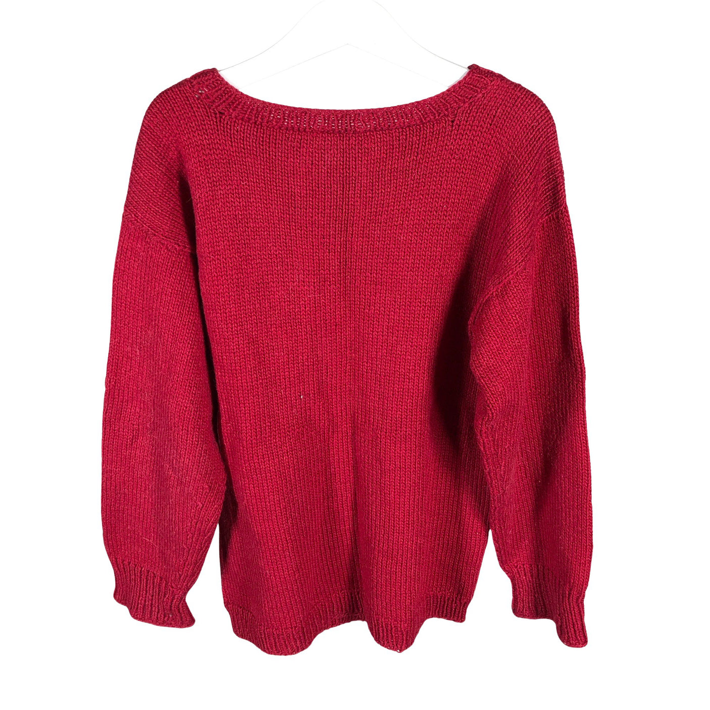 Unisex Handmade - Kampsun, suurus 128 - 134 - Punane (2)