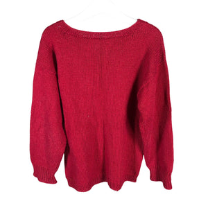 Unisex Handmade - Kampsun, suurus 128 - 134 - Punane (2)