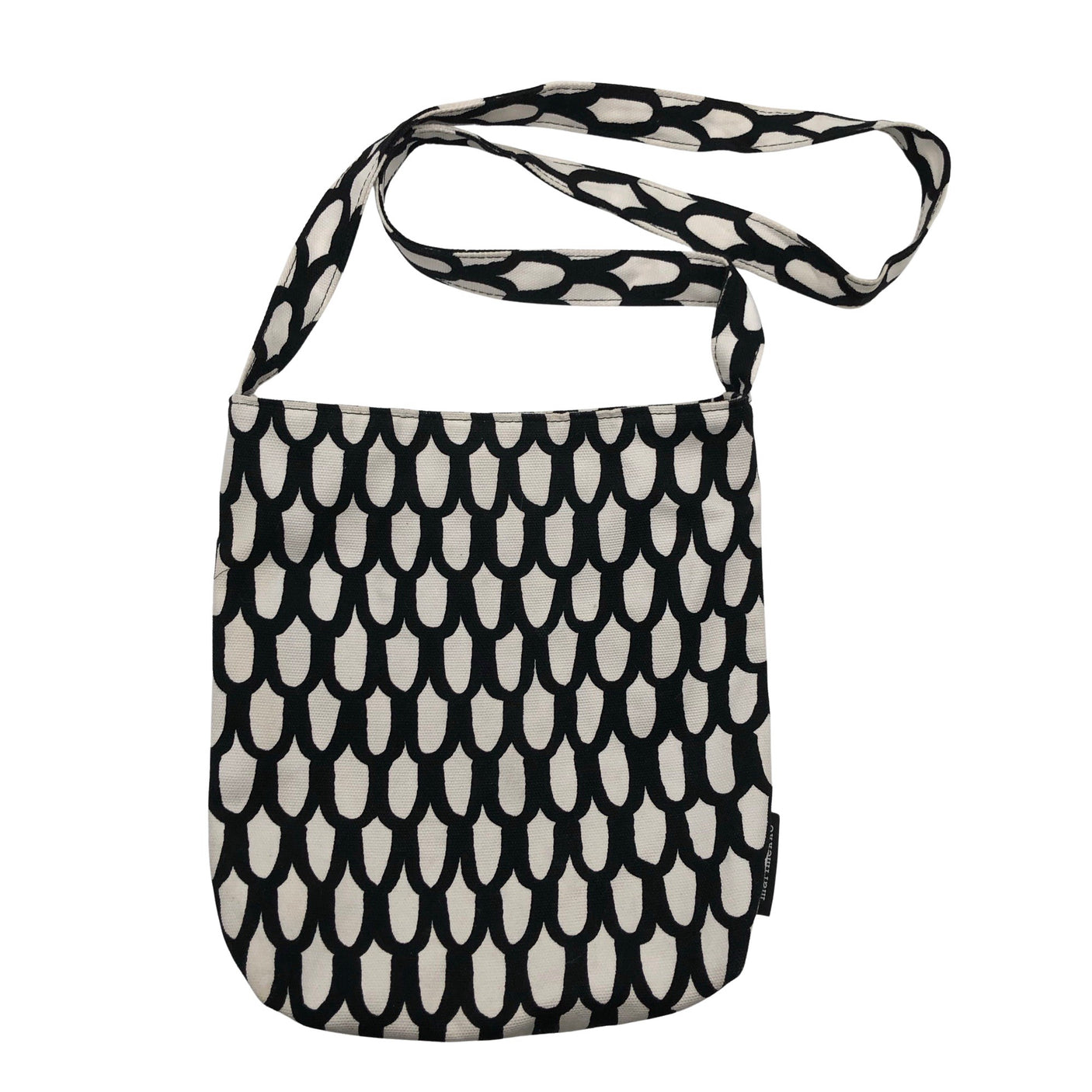 Unisex Marimekko - Õlakott, suurus Midi - Must (1)