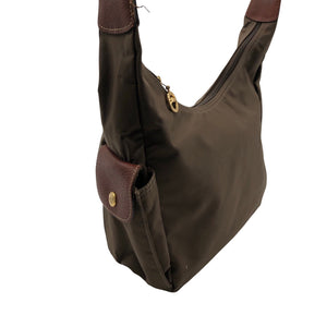 Unisex Longchamp - Käekott, suurus Midi - Roheline (3)