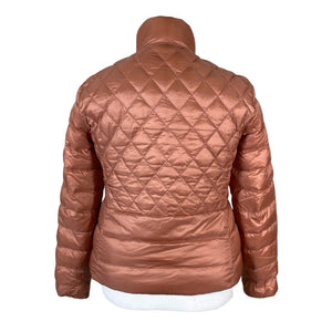 Unisex Massimo Dutti - Õhem talvejope, suurus 42 - Heleroosa (2)