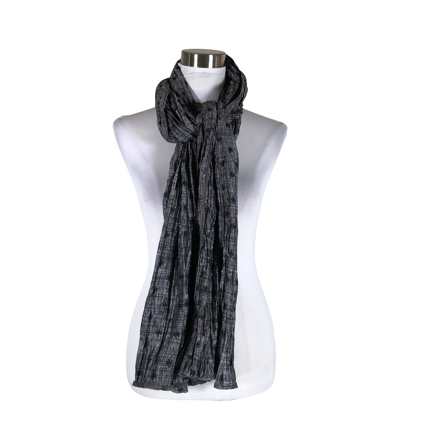 Unisex Eija Michelsson - Õhuke sall, suurus Maxi - Hall (1)