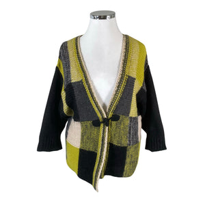 Unisex Skovhuus - Kardigan, suurus 42 - Roheline (1)