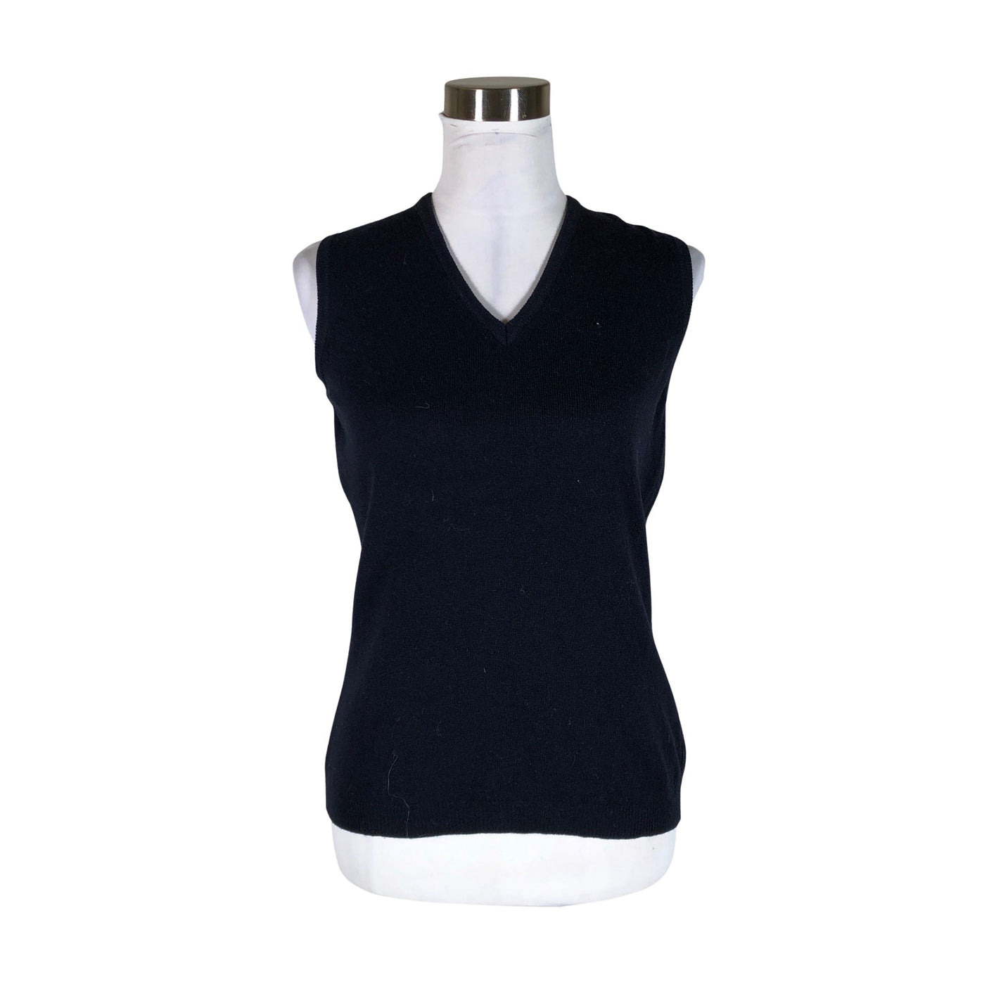 Unisex Benetton - Kootud vest, suurus 38 - Sinine (1)